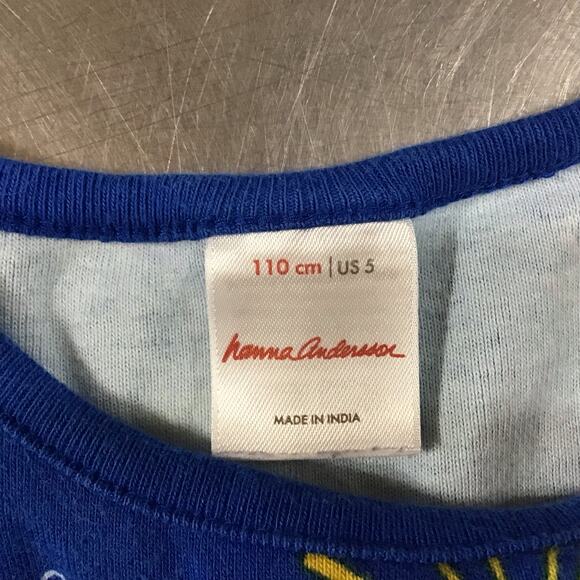 Girls Hanna Andersson Mermaid Sea Cotton Tank Dress 110 5 Aquarium  Resort Beach - Picture 5 of 7